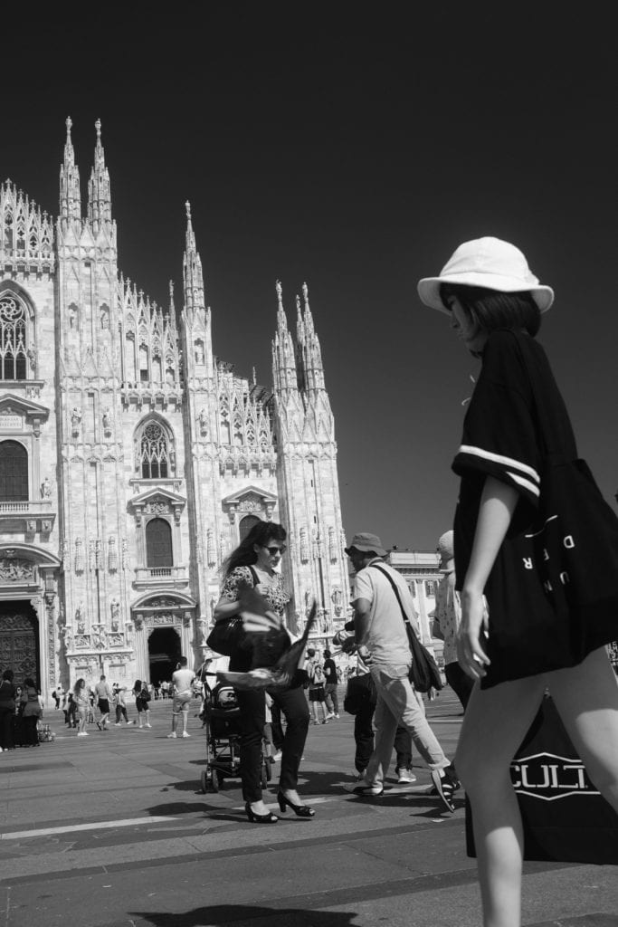 Milano Duomo Tourist