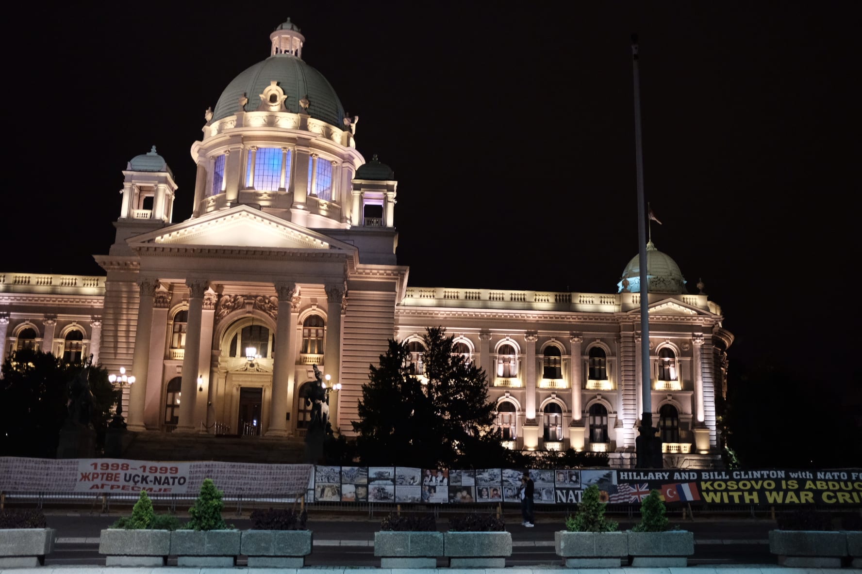 More propaganda about Bill and Hillary Clinton as it related to Kosovo, and NATO aggression.