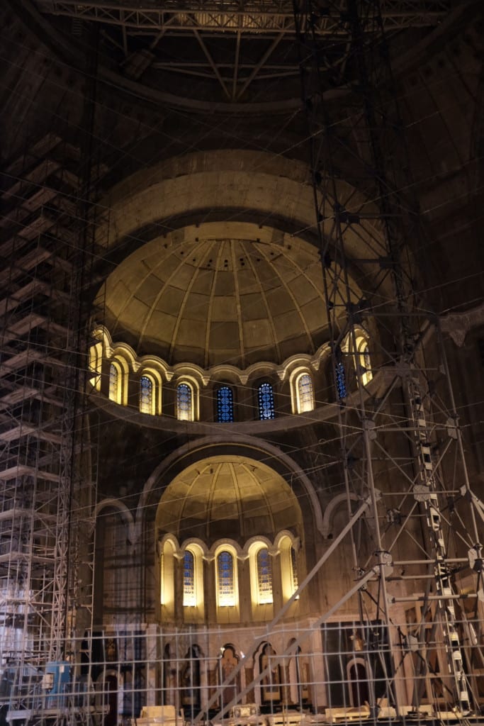 Inside of Saint Sava