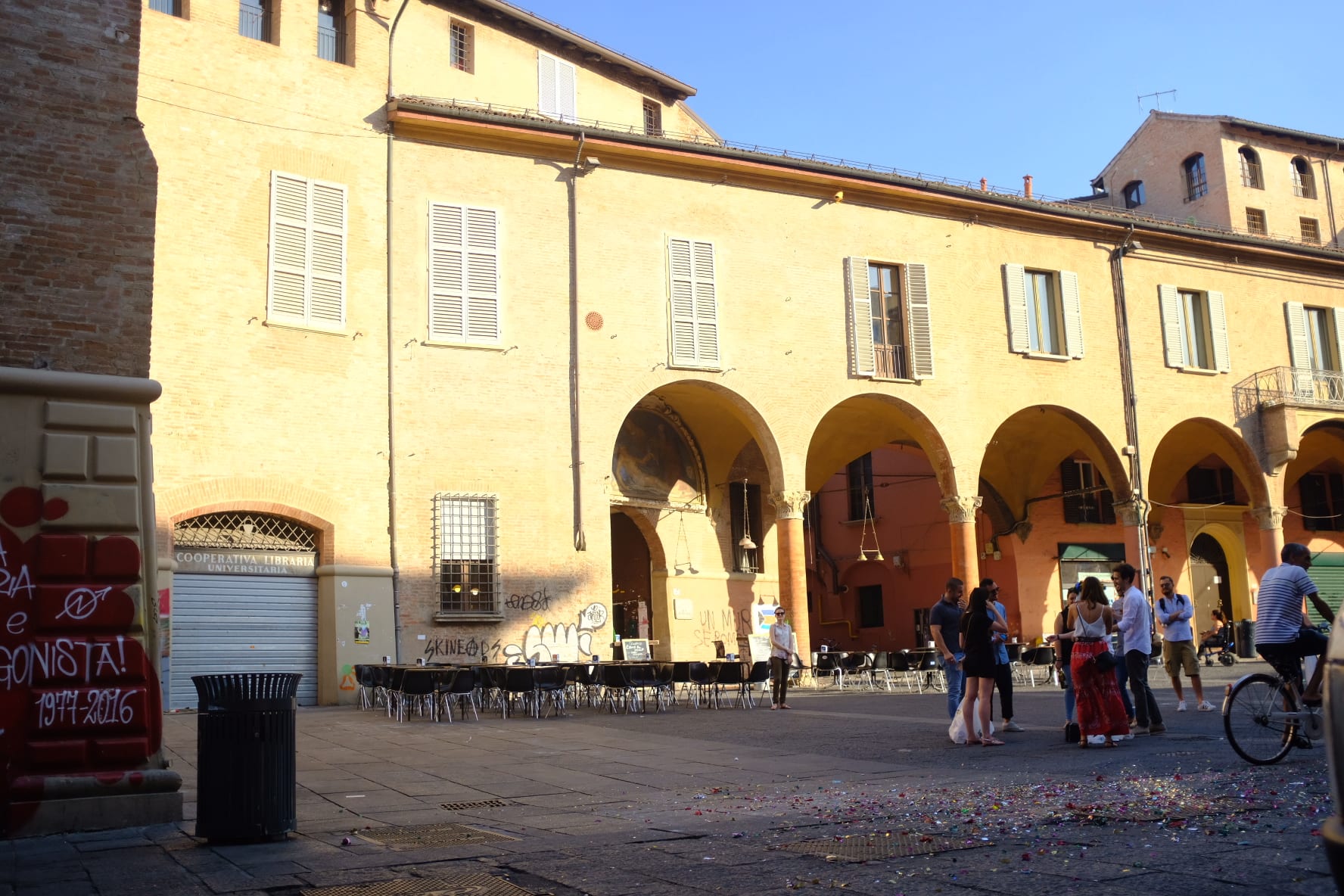 Bologna Piazza Celebration
