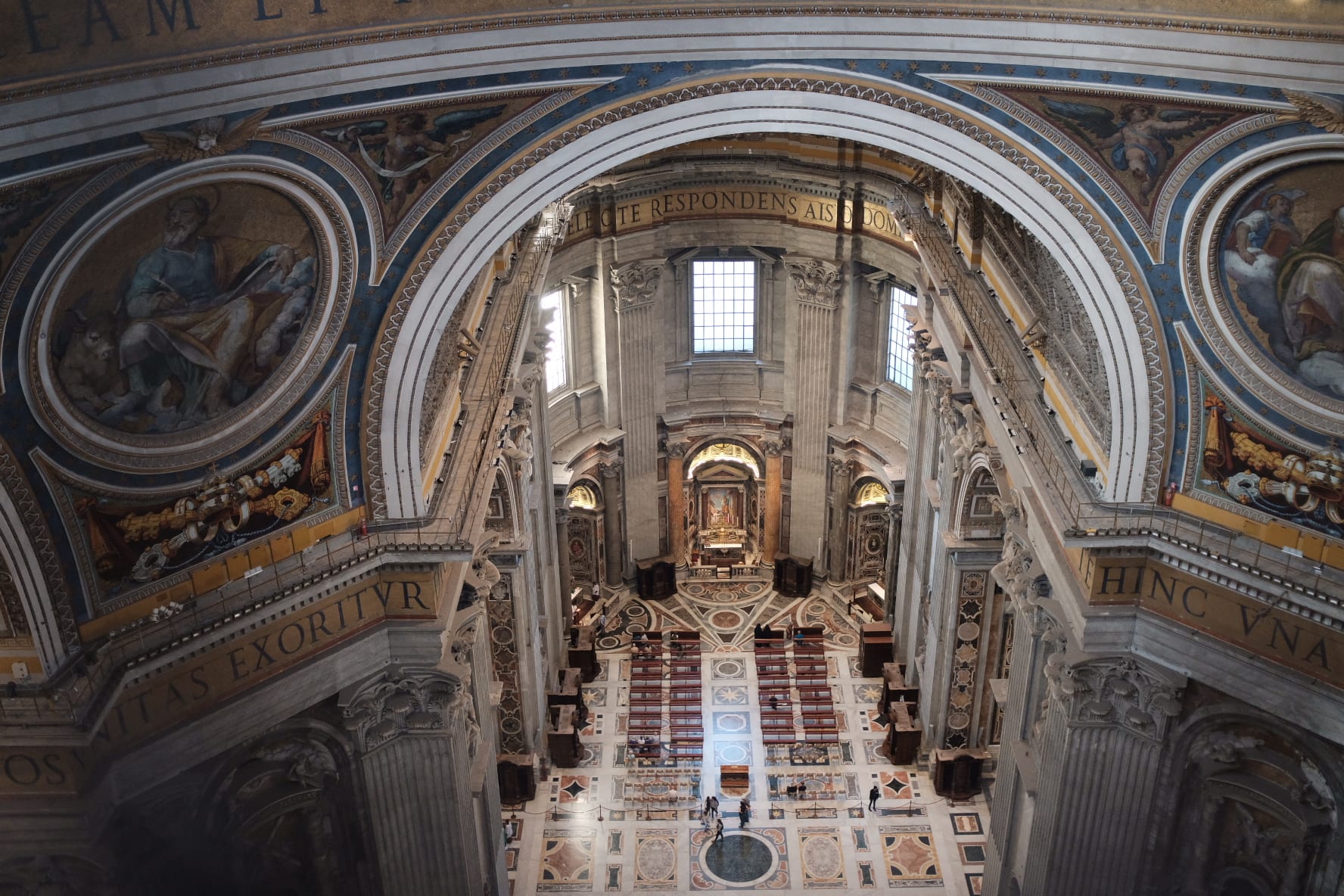 St. Peter's Basilica Cupola Down