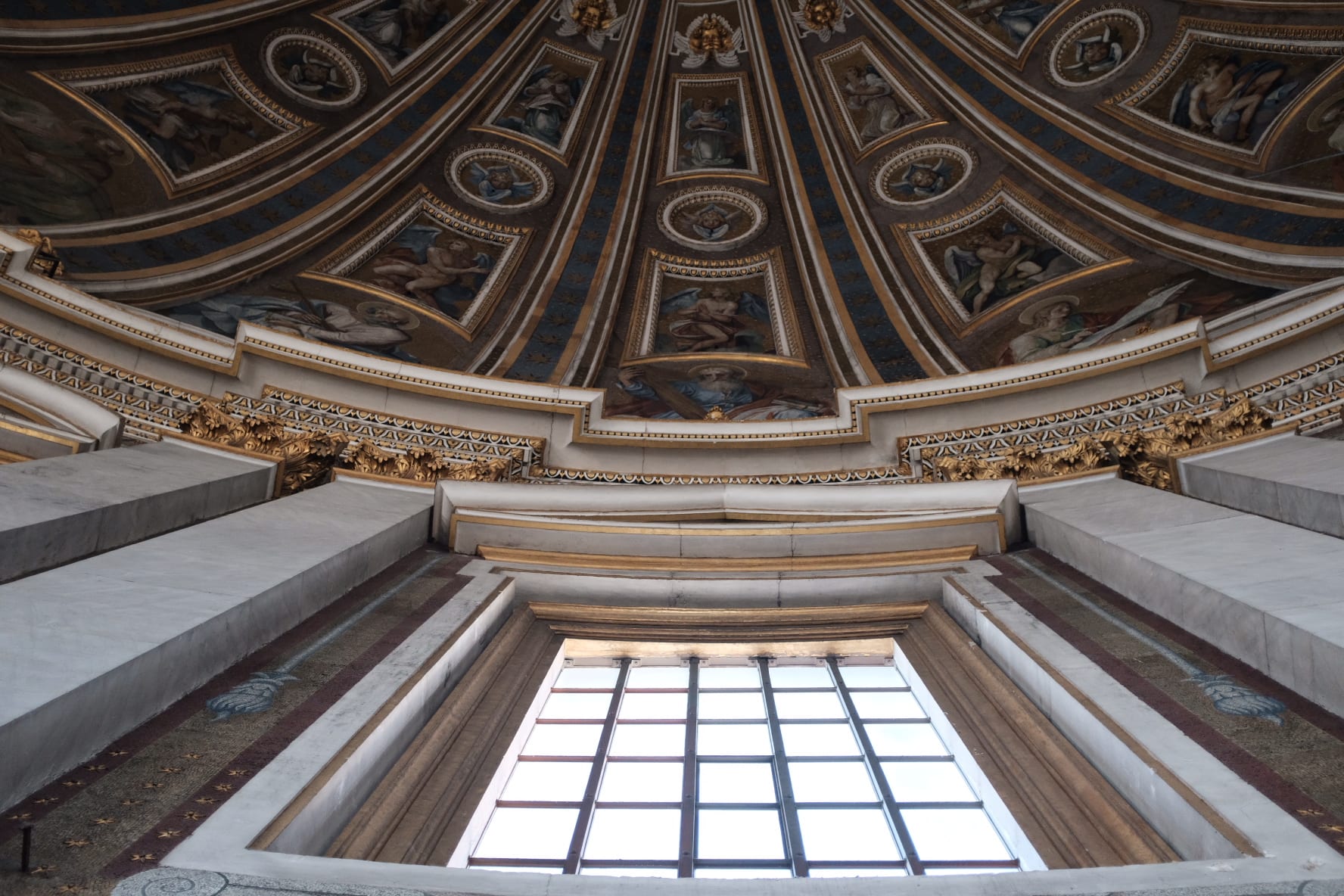 St. Peter's Basilica Cupola Up