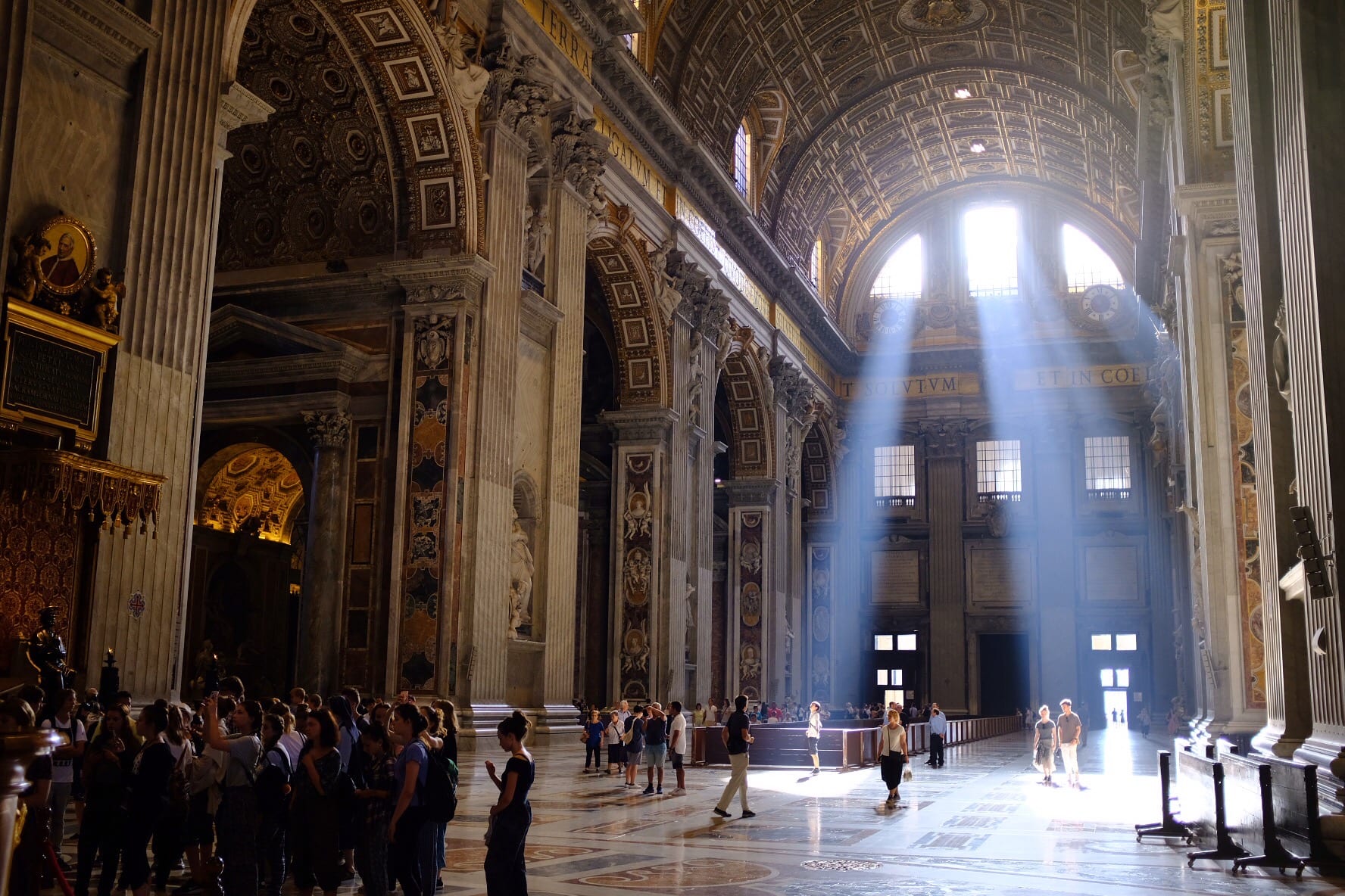 St. Peter's Basilica Light