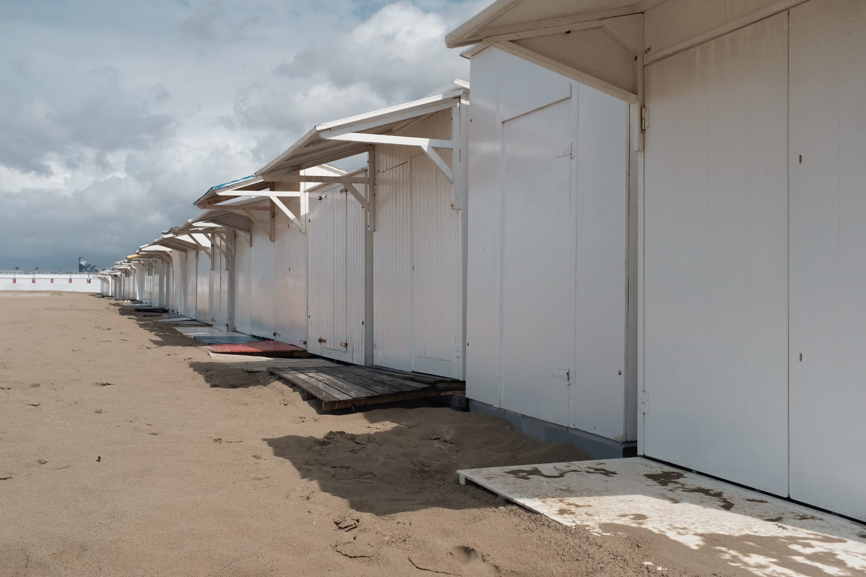 So, the huts make sense