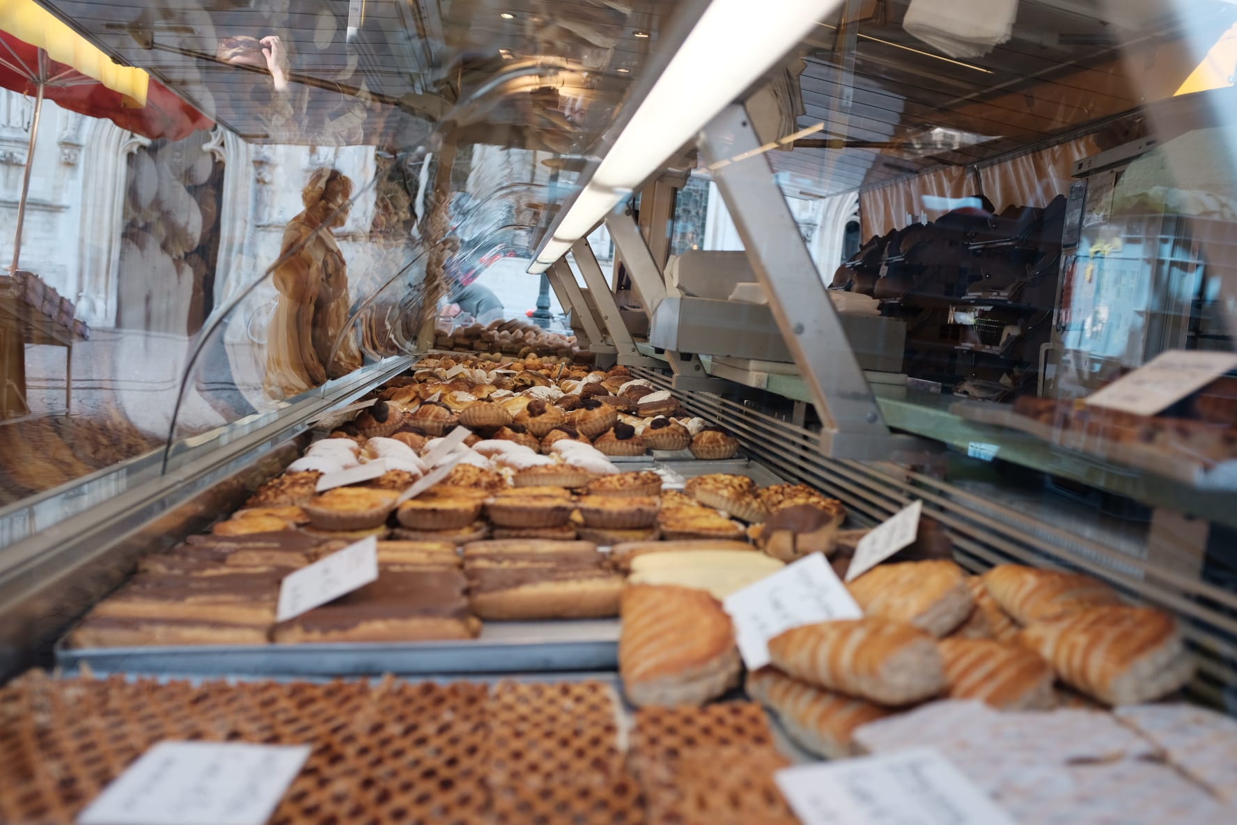 Farmers market was busy and abundant