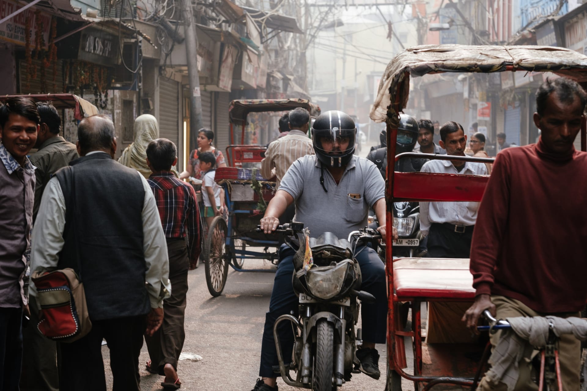 Alleyways of Old Delhi