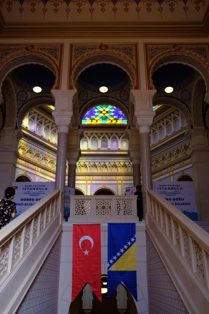 Sarajevo City Hall – An Istanbul Exhibit was on display while we were there – Turkey continues to donate money to Bosnia for various rebuilding and goodwill purposes