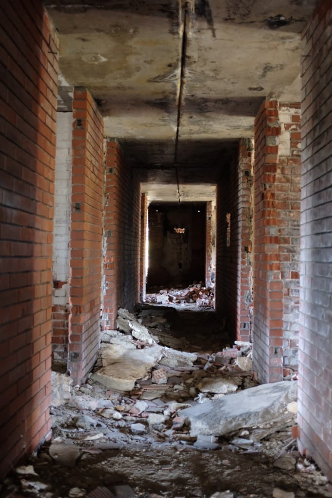 Hotel Igman – formerly a five star hotel in the mountains for the 84 games was firebombed by Serbs and abandoned