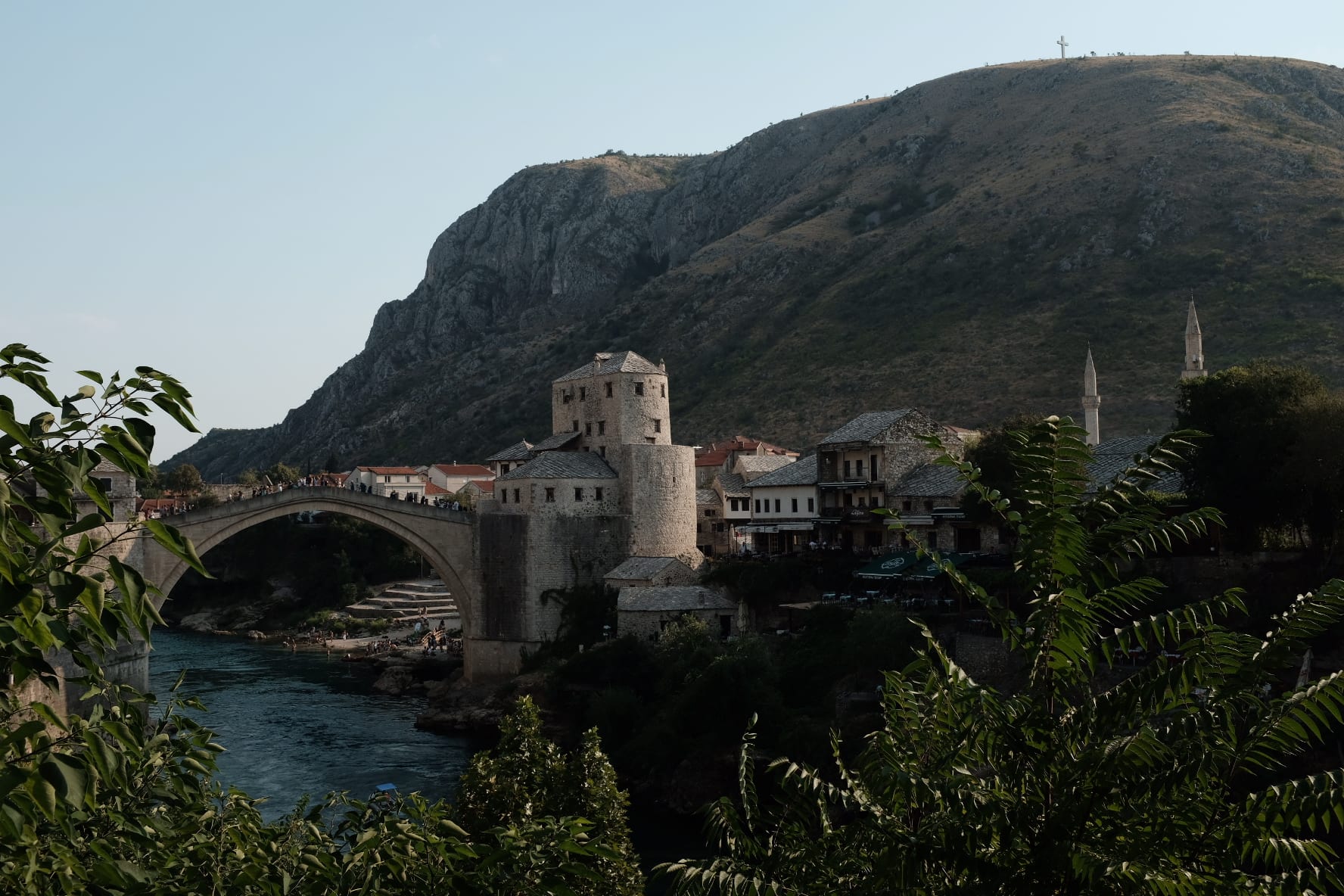 Stari Most bridge in Mostar, Bosnia