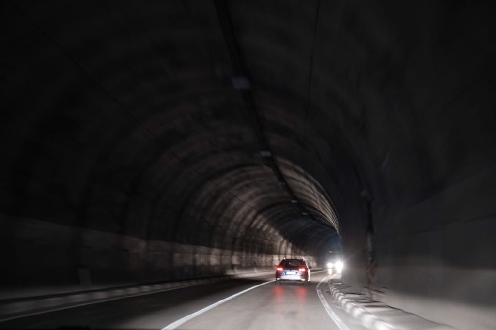 Tunnels ranged from modern LED lit and ventilated – to dark, rocky and calcium drip ceilinged tunnels of questionable safety