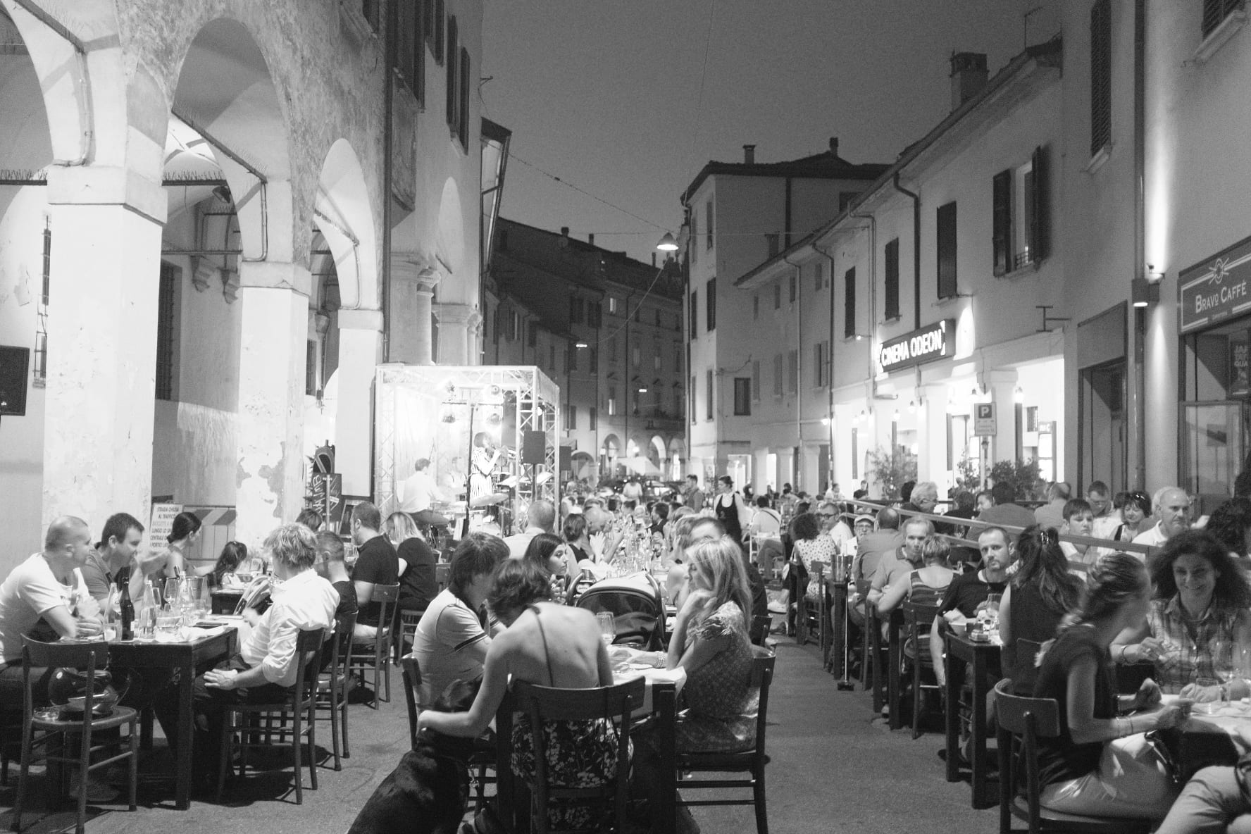 Bologna Street Dinner